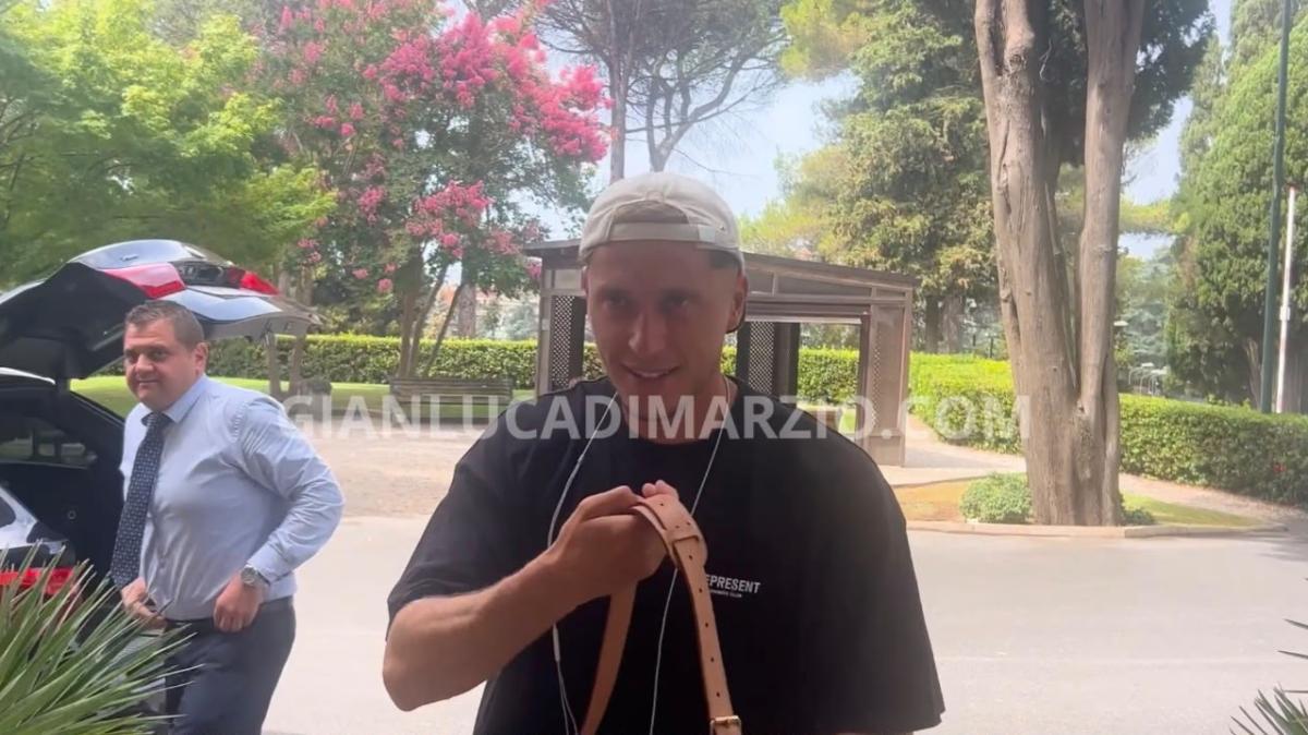 Mërgim Vojvoda è a Villa Stuart per le visite mediche con l'Udinese | FOTO e VIDEO
