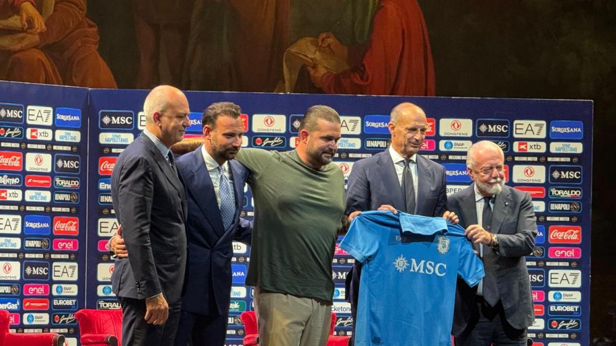 De Laurentiis: "C'erano già stati contatti con Allegri"