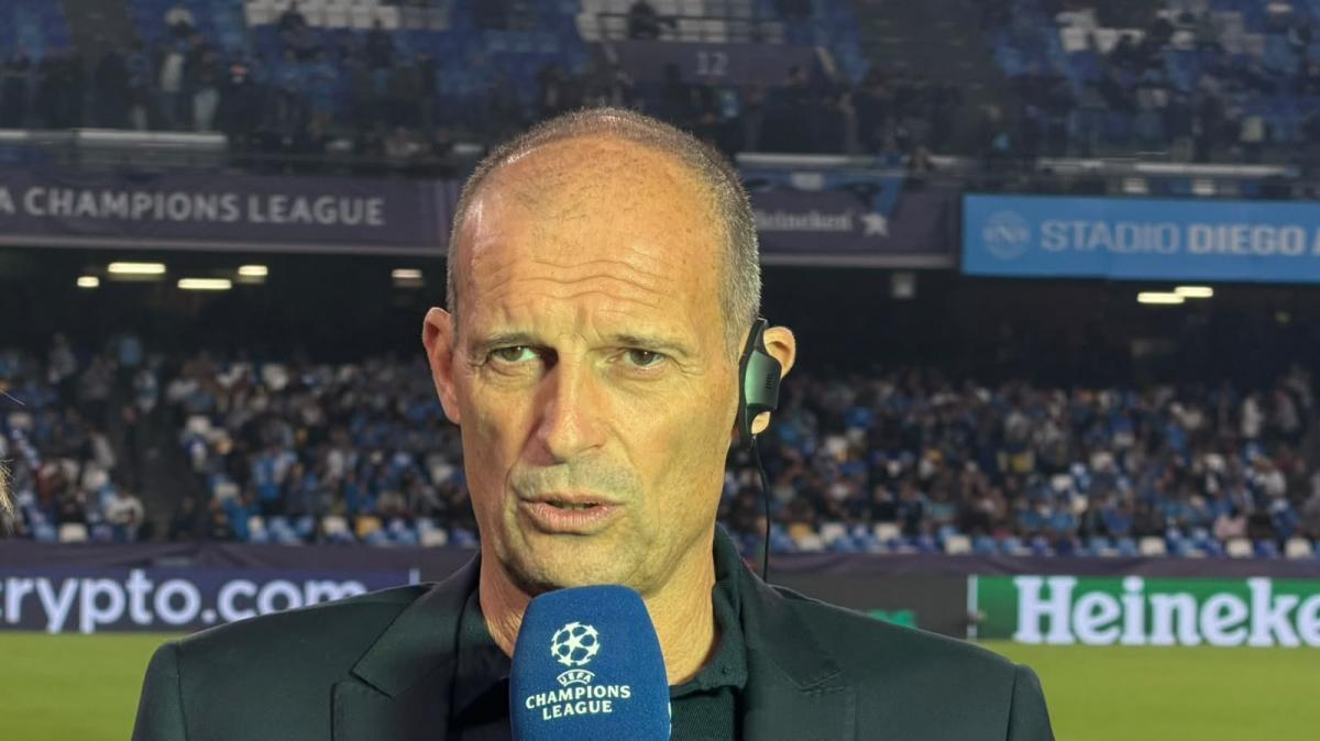 Napoli, Allegri: "Champions diversa dal campionato. Dobbiamo ribaltare questo momento negativo"