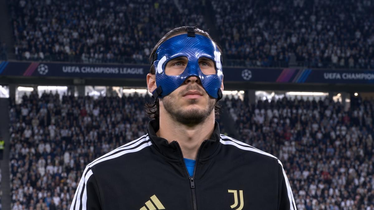 Dalla paura al sogno Juventus: Grabara, la maschera blu e una notte da protagonista