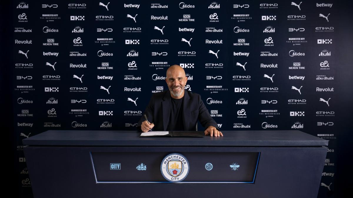 Enzo Maresca è il nuovo allenatore del Manchester City: l'annuncio del club