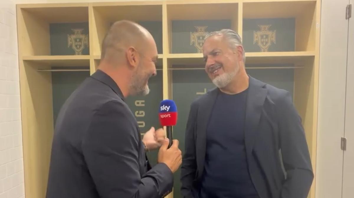 José Boto: "Amorim fa un calcio speciale. Se arrivasse una chiamata dal Milan? Vedremo" | VIDEO
