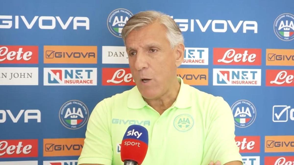AIA, Messina: "Vogliamo che gli arbitri siano tranquilli. Chiedo rispetto ai club"