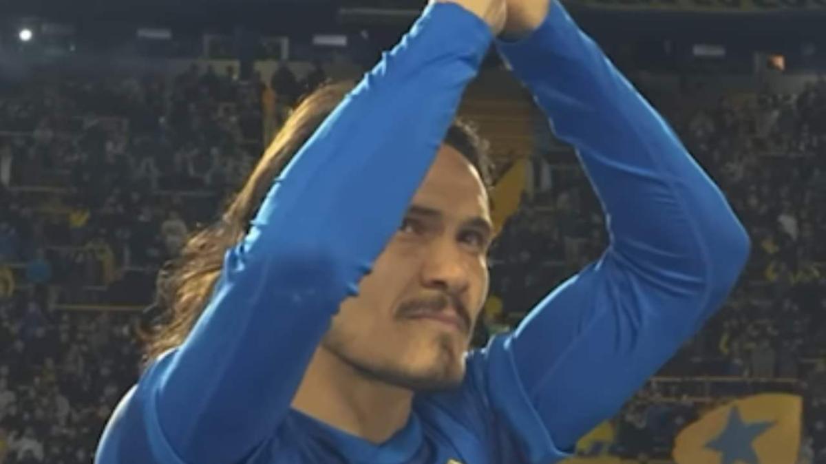 Cavani saluta il Boca Juniors: "Grazie di cuore"