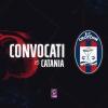 Catania-Crotone, i convocati di mister Greco