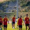 Catanzaro, primo giorno di lavoro a Livigno: le Aquile iniziano il ritiro