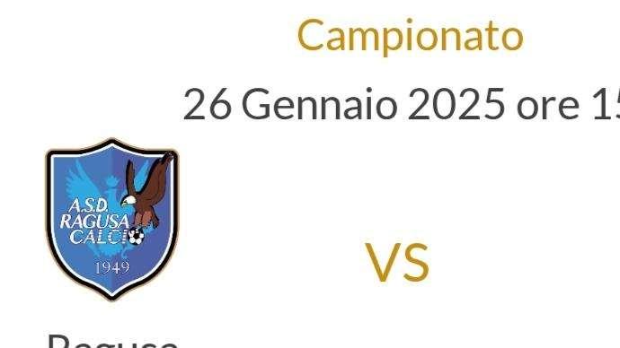 Ragusa - Reggina: cambia l'orario d'inizio della gara