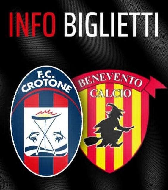 Crotone - Benevento: info biglietti 
