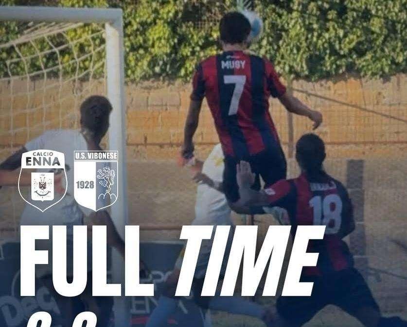 Enna 2-2 Vibonese: doppietta di Musy, ma non basta 