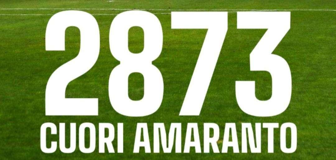 Reggina, chiusa la campagna abbonamenti: 2873 il numero finale 