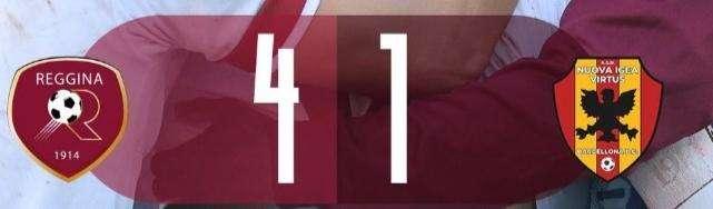 Reggina, gli amaranto iniziano il 2025 con una vittoria