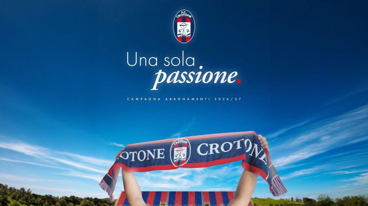 Crotone, al via la campagna abbonamenti 2026/27: lunedì parte la prelazione