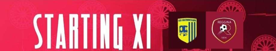 CastrumFavara - Reggina, la formazione ufficiale degli amaranto