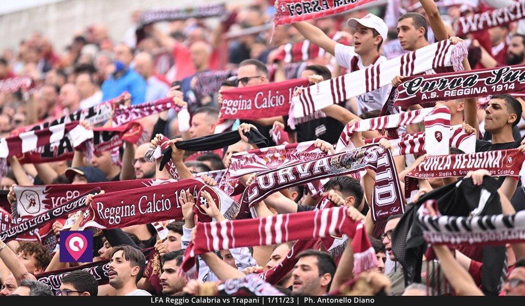 Modica-Reggina, ok al settore ospiti: 254 posti per i tifosi amaranto