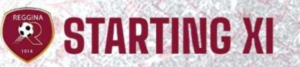 Reggina: la formazione ufficiale per il match contro il Ragusa