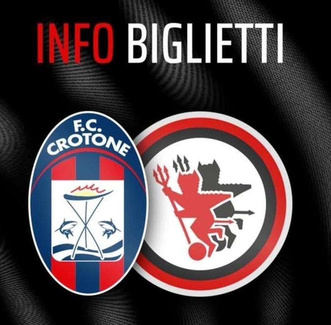 Crotone: attiva la prevendita per il match contro il Foggia. Divieto di trasferta per i pugliesi 