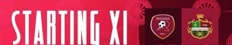Reggina, la formazione ufficiale per la gara contro la Sancataldese 