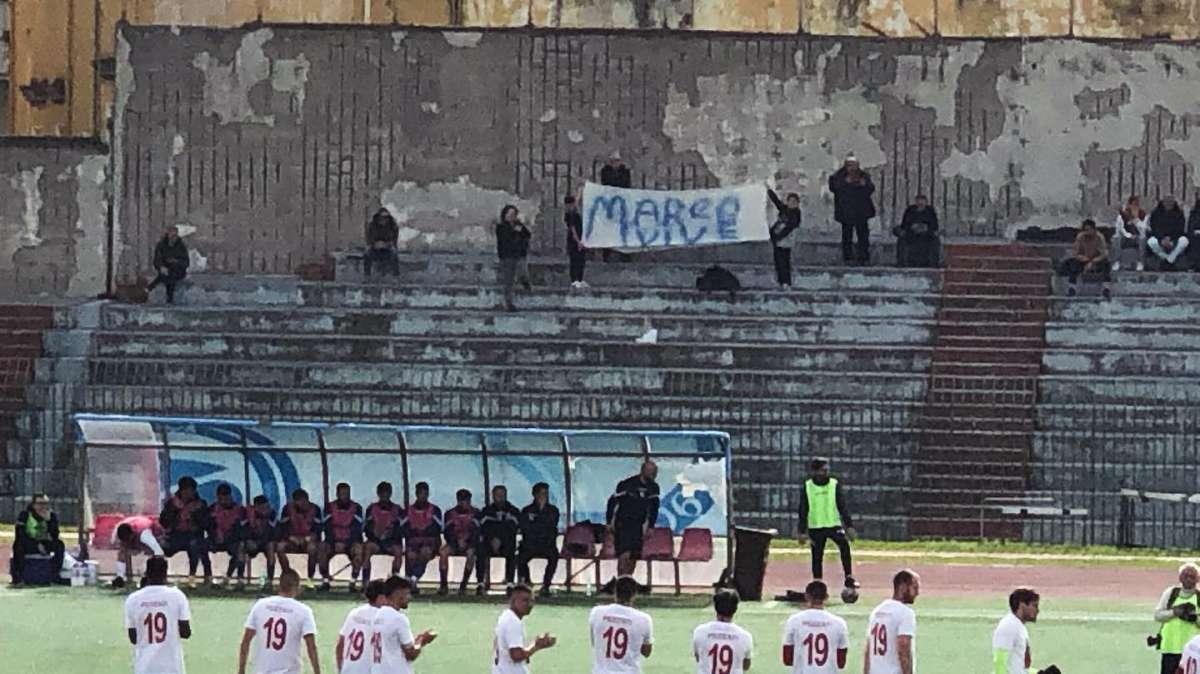Serie D, Portici – San Luca 3-1: giallorossi ko, ma con Marco nel cuore