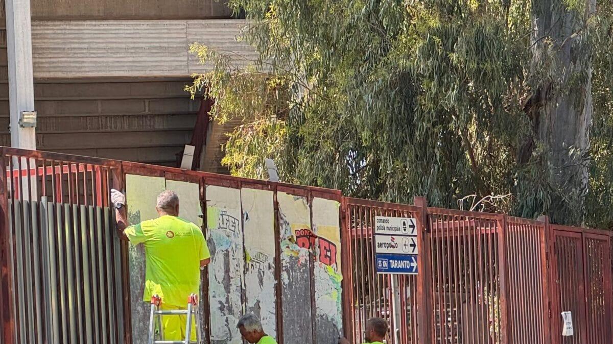 Granillo, partiti i lavori di manutenzione: la foto