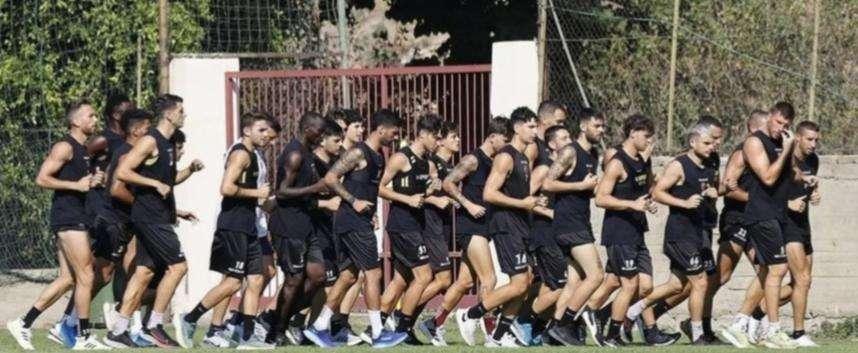 Reggina, il programma degli allenamenti settimanali 
