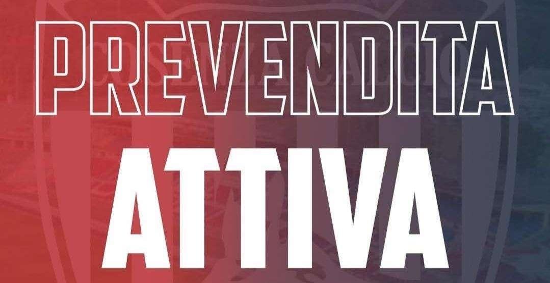 Cosenza - Potenza: prevendita attiva per il match del “Marulla”