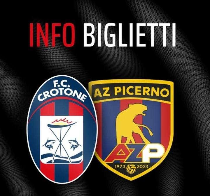 Crotone - Picerno: info biglietti 