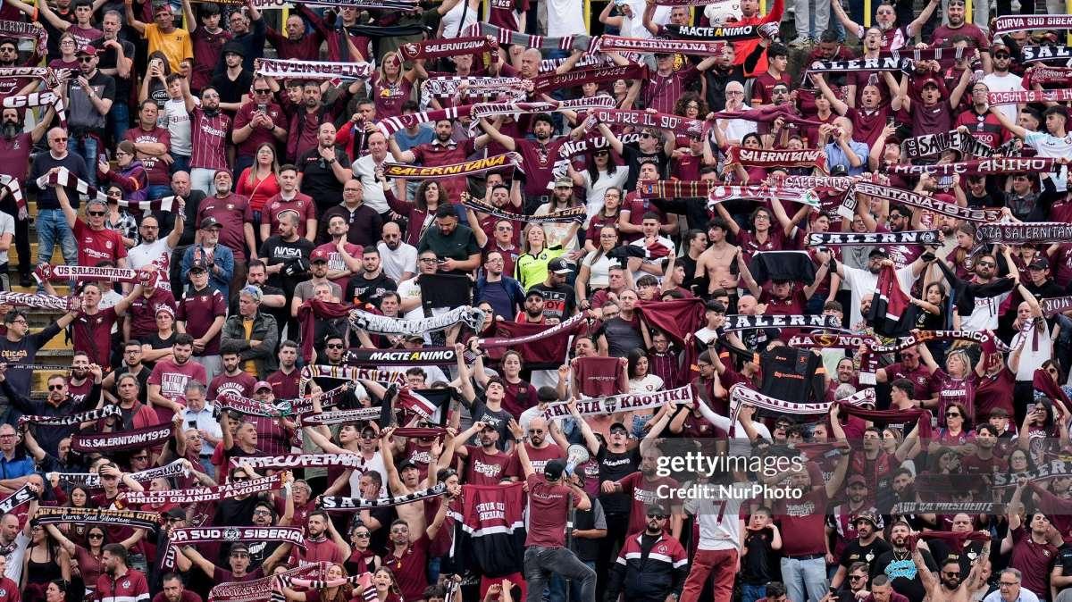 Crotone-Salernitana, disposizioni per i tifosi ospiti