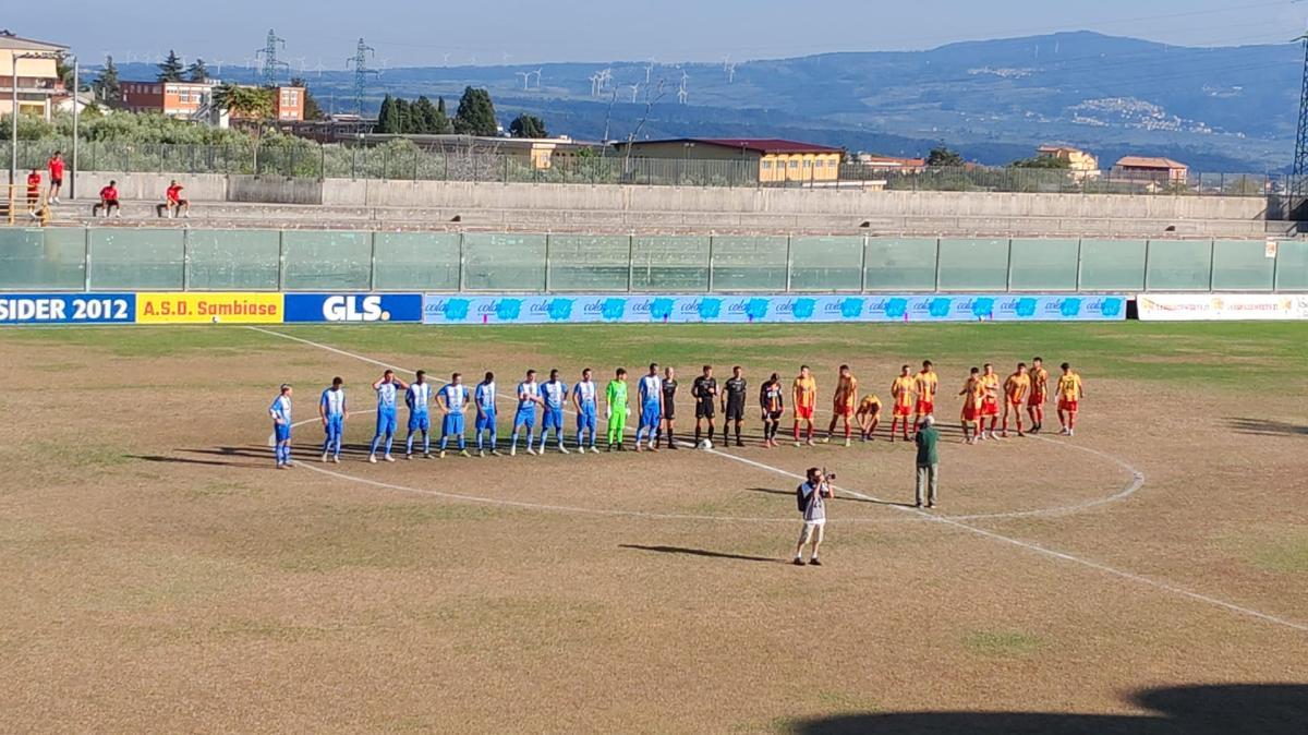 Sambiase, debutto ok col Gela. Haberkon-Grisley regolano il Gela