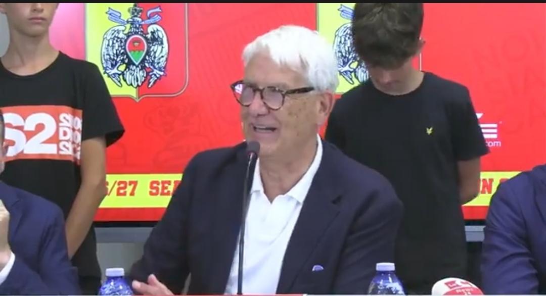 Catanzaro, il presidente Noto alza il sipario sulla nuova stagione' ''Faremo il massimo per mantenere questi livelli''