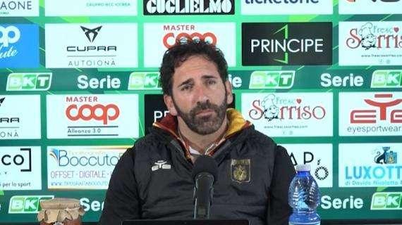 Catanzaro, Fabio Caserta: "Punto importante, quando non puoi vincere non devi perdere"