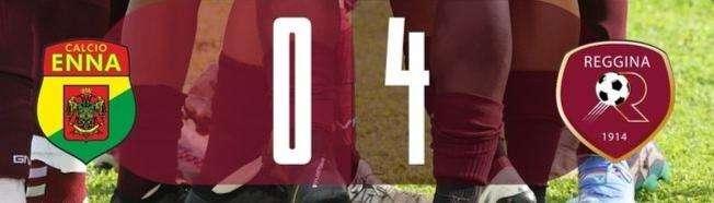 Poker della Reggina: 4-0 contro l'Enna e 16 punti in classifica 