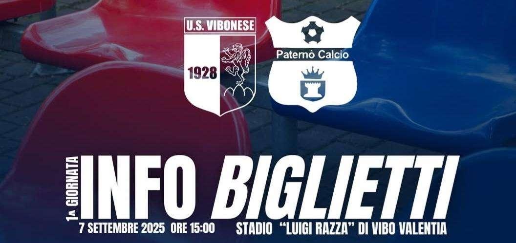 Vibonese - Paternò: info biglietti 