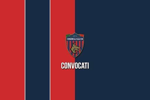 Cosenza, i convocati di mister Zaffaroni per il derby di domani 