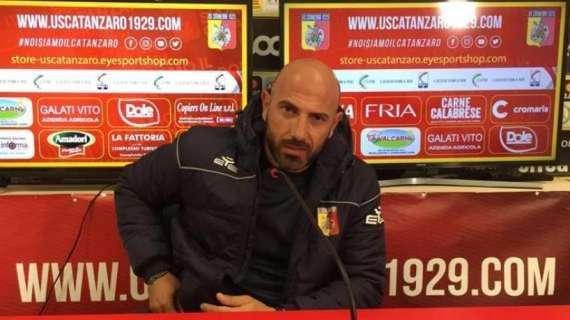 Catanzaro, Calabro dopo lo 0-0 di Teramo: ‘Ragazzi sul pezzo, volevo la reazione’