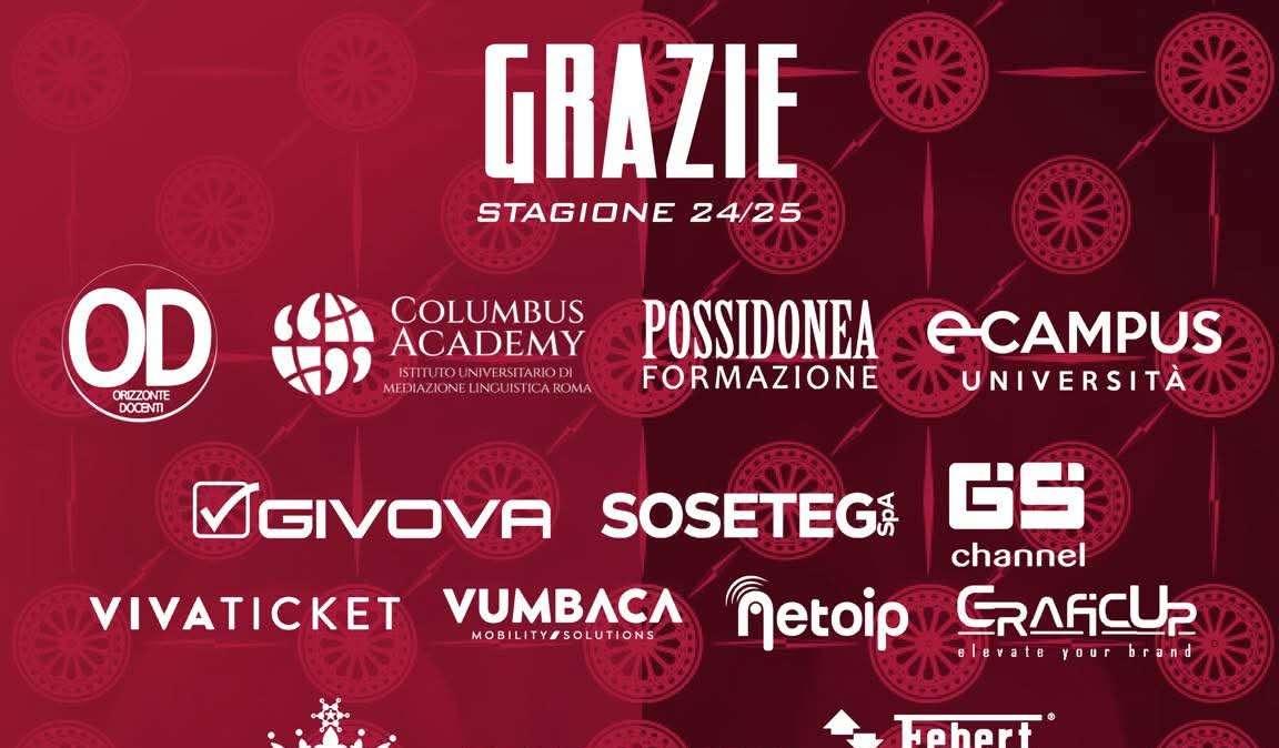 Reggina: il club amaranto ringrazia gli sponsor