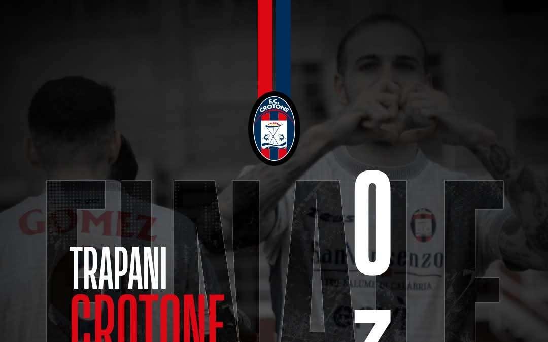 Crotone, cosi si può sognare: annichilito il Trapani al Provinciale