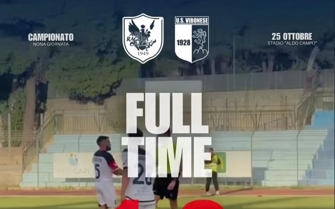 La Vibonese ribalta il Ragusa: finisce 3-1