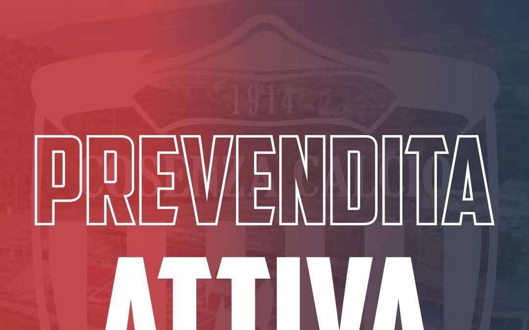 Cosenza - Audace Cerignola: attiva la prevendita 