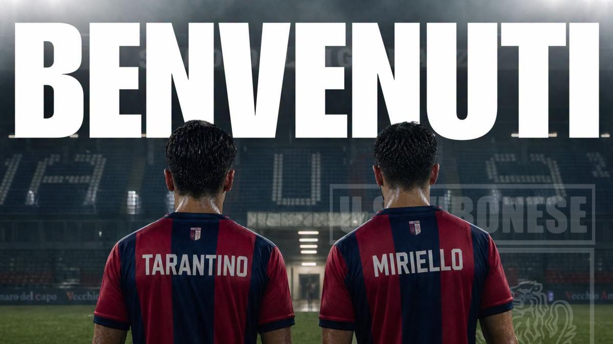 Vibonese, altri due innesti: ecco Miriello e Tarantino
