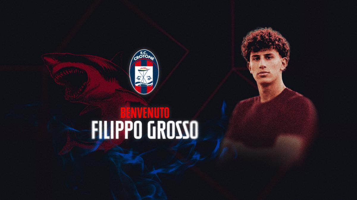 Crotone, colpo a centrocampo: arriva Filippo Grosso