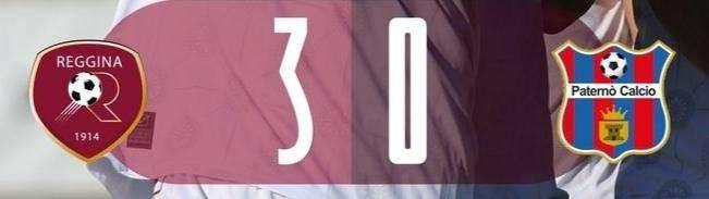 La Reggina vola: 3-0 contro il Paternò e terza vittoria consecutiva!