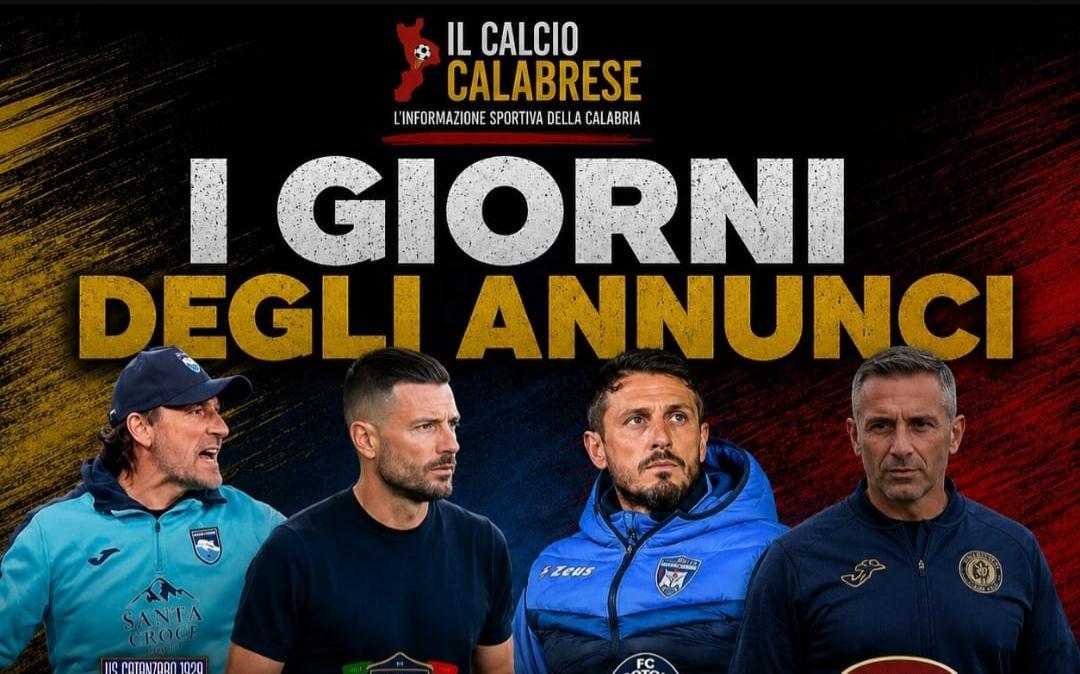 Catanzaro, Cosenza, Crotone, Reggina e Vibonese: il valzer delle panchine è servito