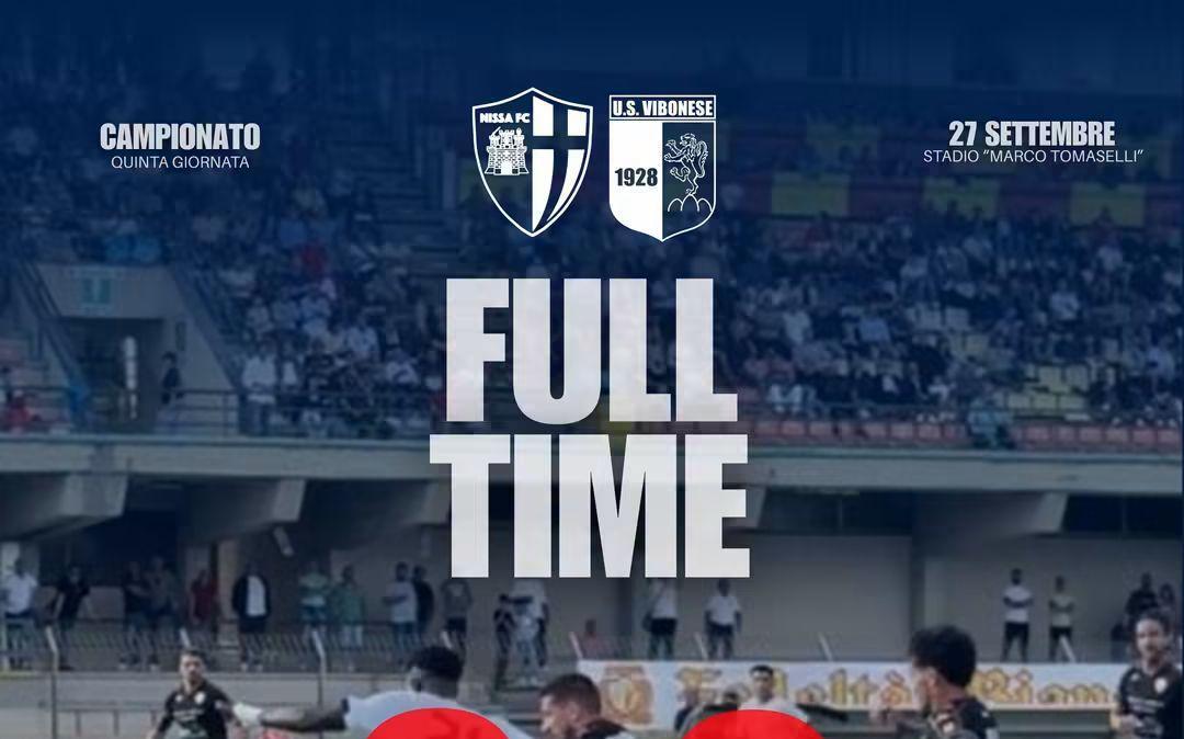 Vibonese, blitz in Sicilia: Nissa battuta 2-0