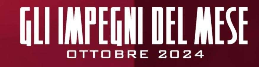 Reggina, il calendario di ottobre 
