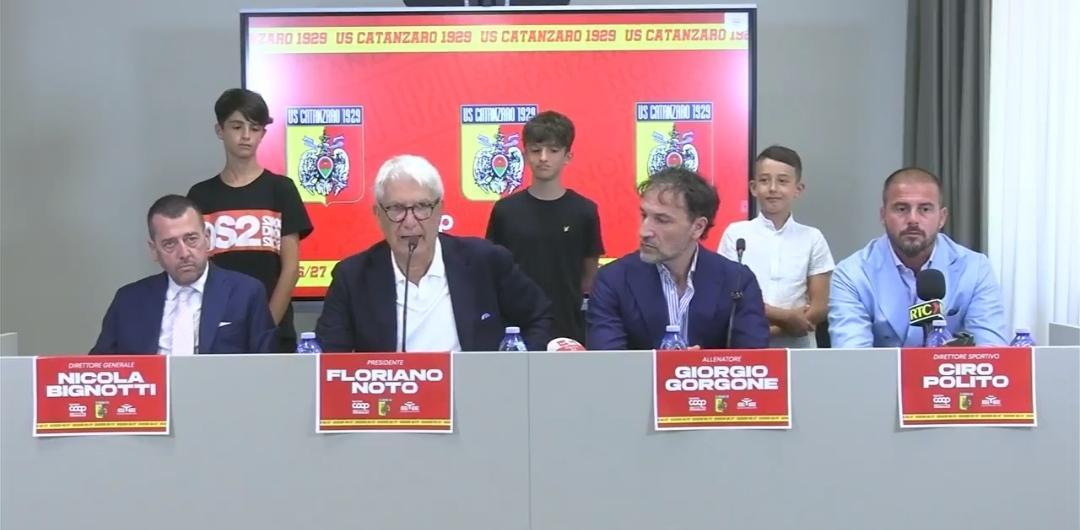 Catanzaro, le prime parole di Gorgone: ''Non è una patata bollente, è una sfida''