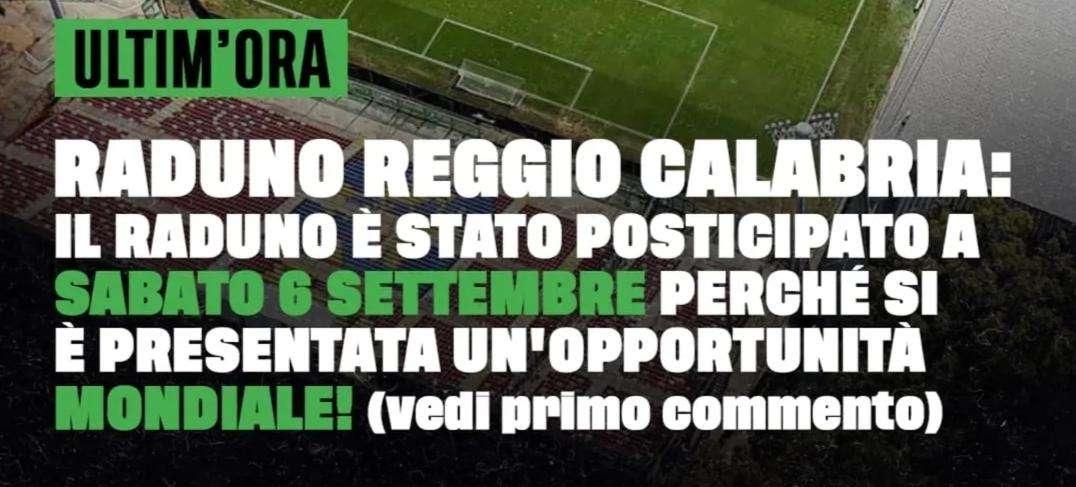 Operazione Nostalgia: il raduno di Reggio Calabria posticipato al 6 settembre 2025