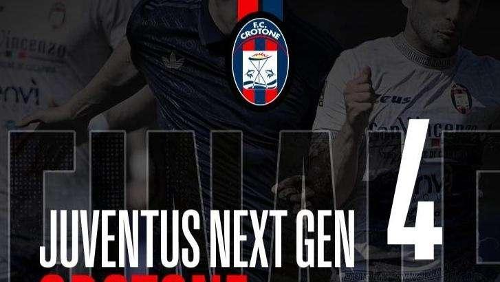 Sconfitta pesante per il Crotone: la Juventus Next Gen vince 4-1