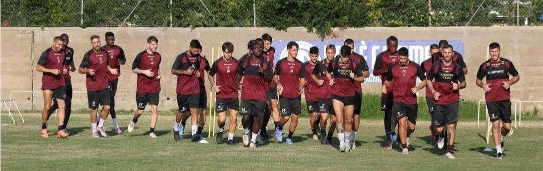 Reggina, il programma degli allenamenti settimanali 