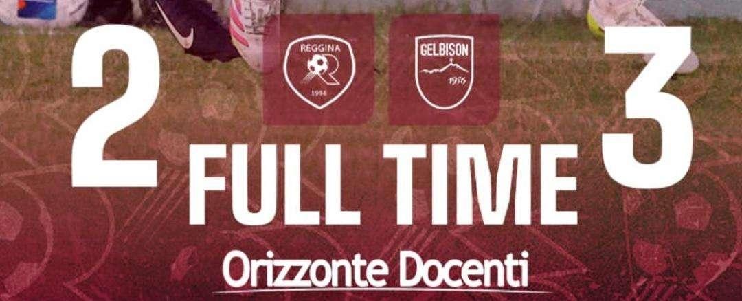 Notte fonda per la Reggina: beffata all'89', vince la Gelbison
