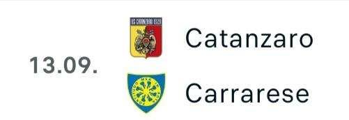 Catanzaro - Carrarese: info per la prevendita 